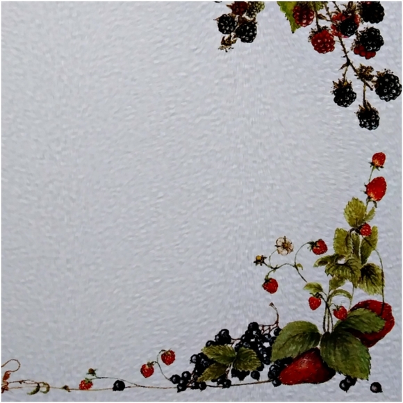 Mcgowan Tt0072 Tuftop Fruit Design Glass Cutting Board - Picture 4 of 5